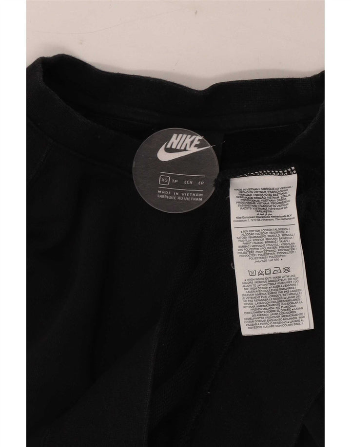 Pulover grafic pentru bărbați Nike XS bumbac negru