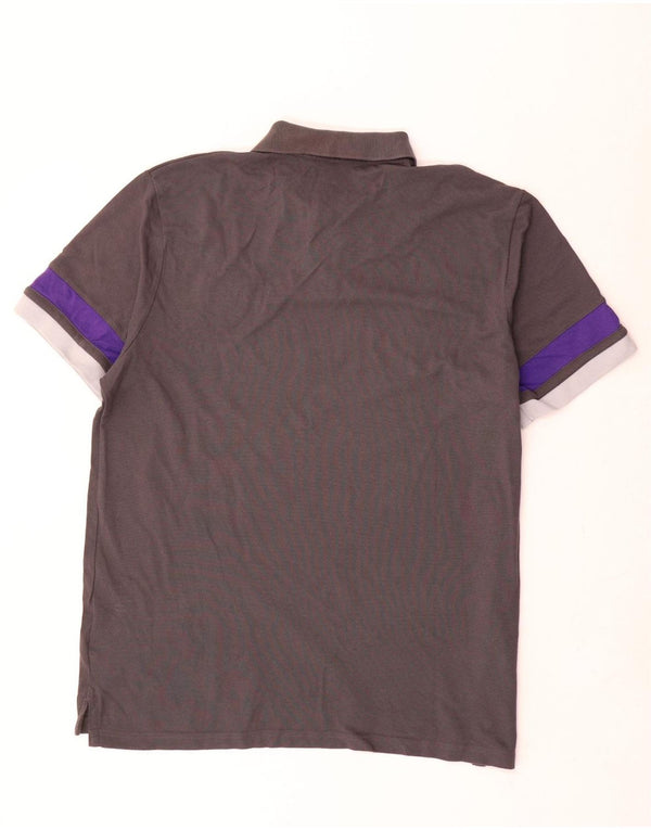 Tricou polo Nike Arsenal pentru bărbați 2XL, bumbac color bloc, gri