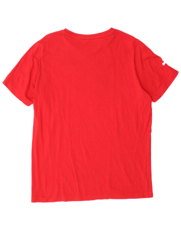 Tricou cu grafic Puma Ferrari pentru bărbați Top Medium Red