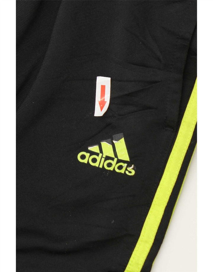 Adidas Băieți Pantaloni Trening Pantaloni Joggeri 10-11 Ani Poliester Negru Mediu