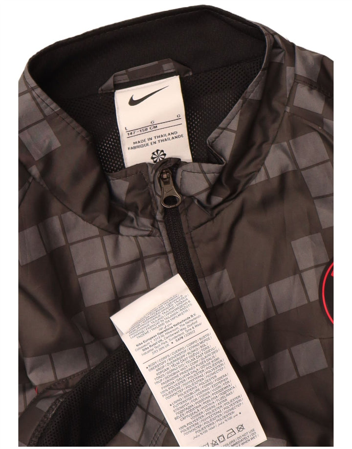 Jachetă de trening Nike Paris Saint- Germain pentru băieți 12-13 ani, mare, gri