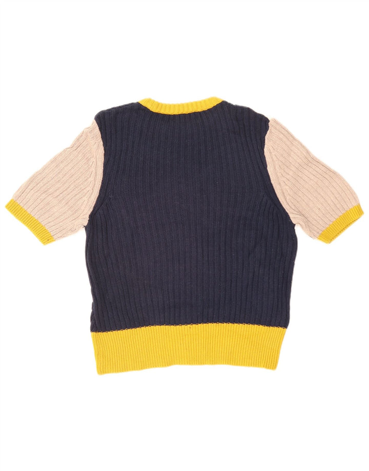 Pulover pentru femei Marks & Spencer cu decolteu triplu UK 14 Medium Multicolor