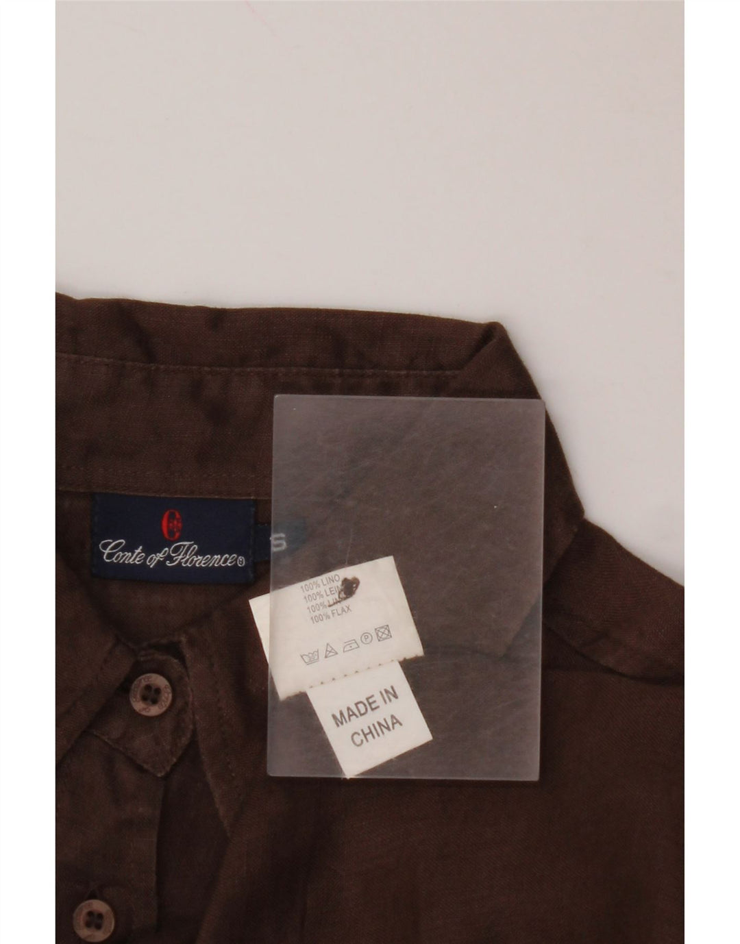 Cămașă pentru femei CONTE OF FLORENCE UK 10 Small Brown In