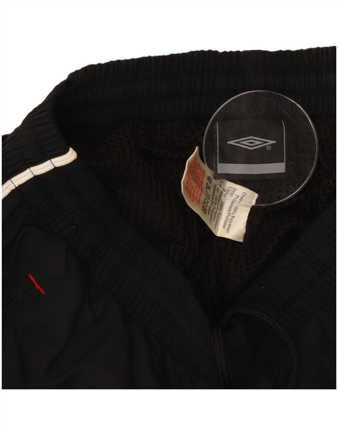 Umbro Pantaloni de trening pentru bărbați Joggeri Mici Poliester Negru