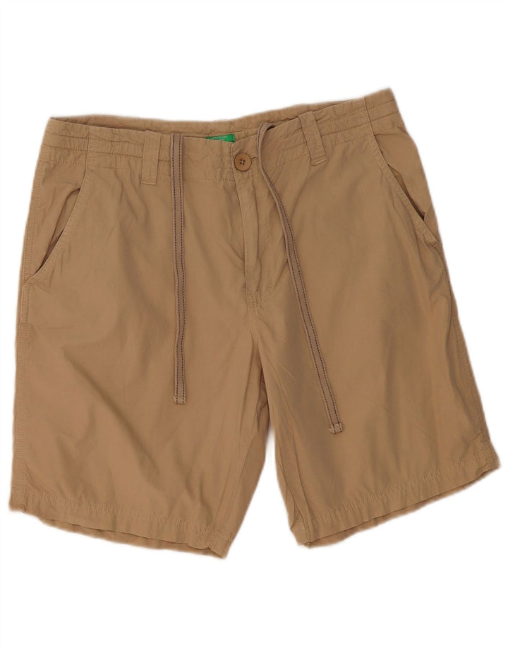 Pantaloni scurți chino pentru bărbați BENETTON Medium W32 Beige Bumbac