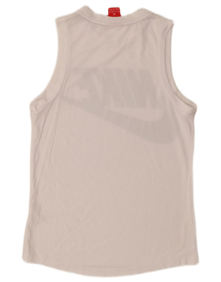 Top cu vestă grafică pentru bărbați Nike XS alb
