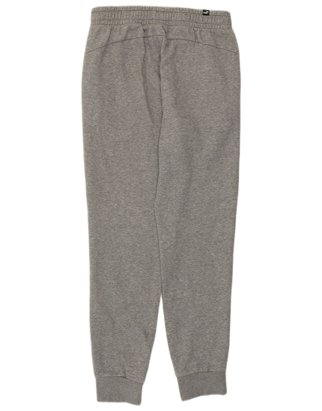 Pantaloni de trening Puma pentru bărbați Joggeri din bumbac cu pete gri mediu
