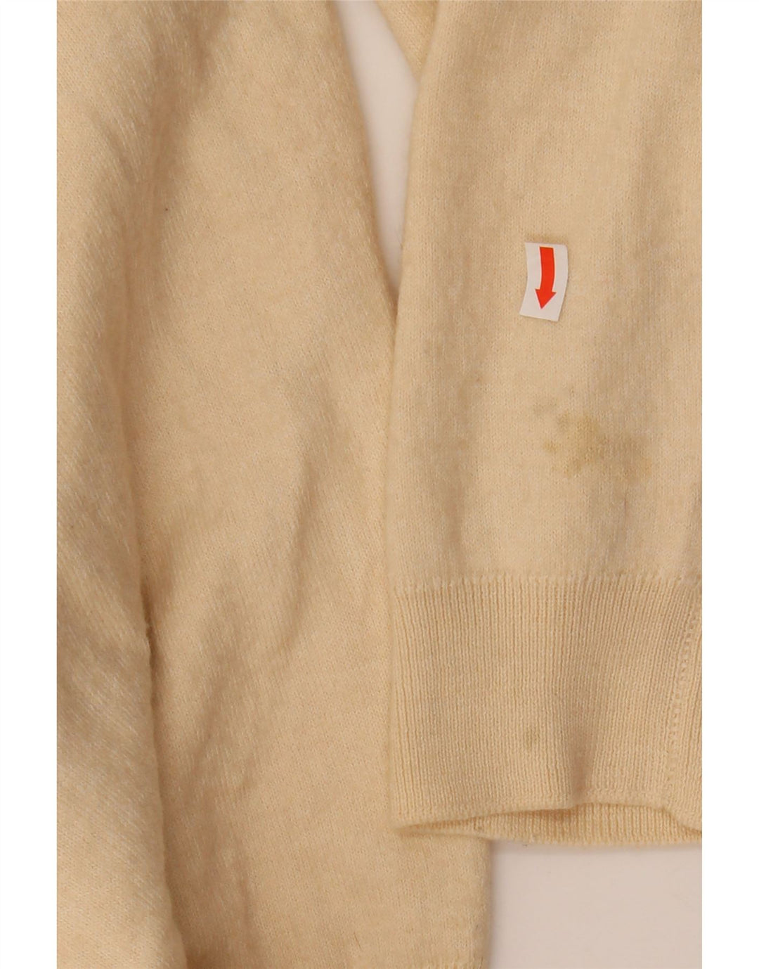 PIERRE CARDIN Pulover pentru damă cu gât de barcă UK 12 Medium Bej