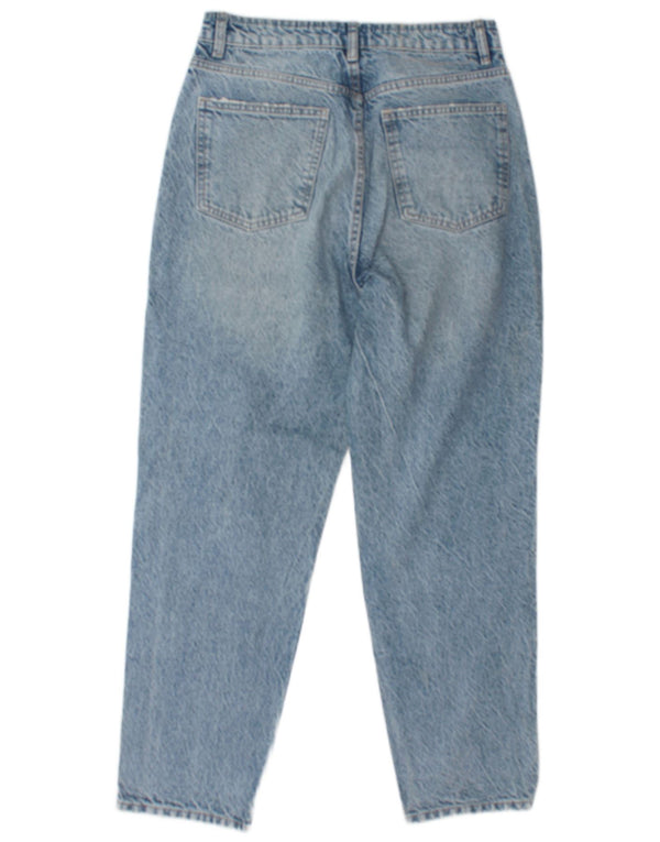 Blugi conici pentru femei Zara EU 40 Medium L30 L27 Bumbac albastru