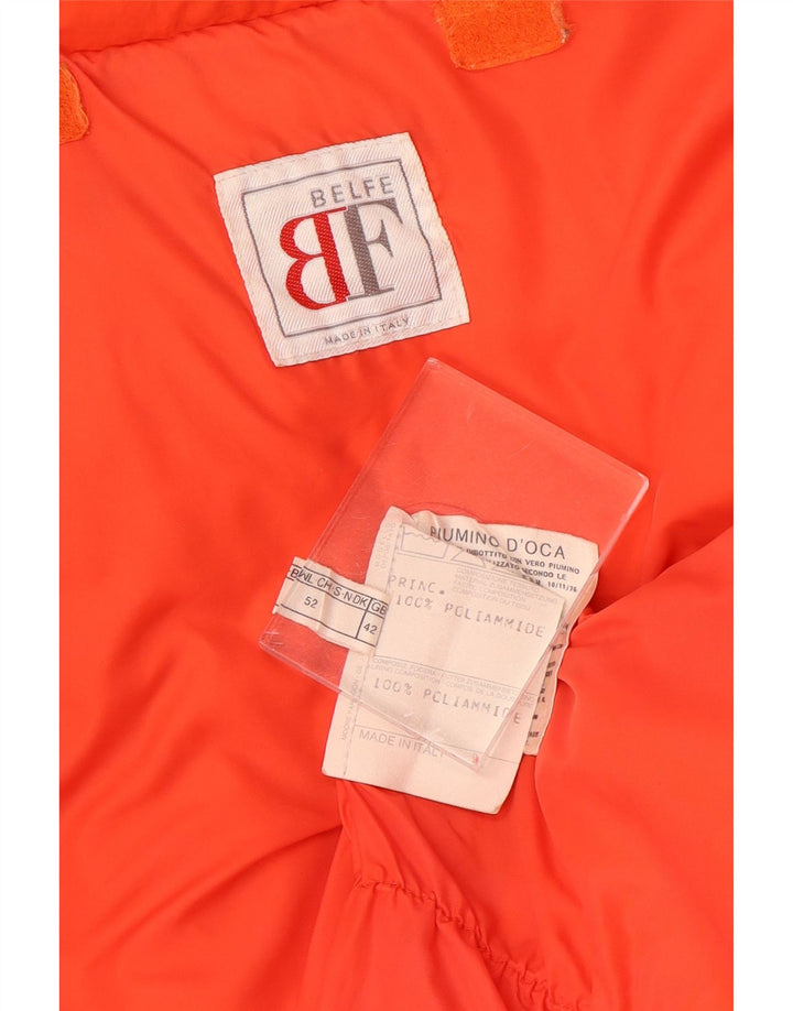 Jachetă căptușită pentru bărbați Belfe UK 42 XL Orange Poliamidă