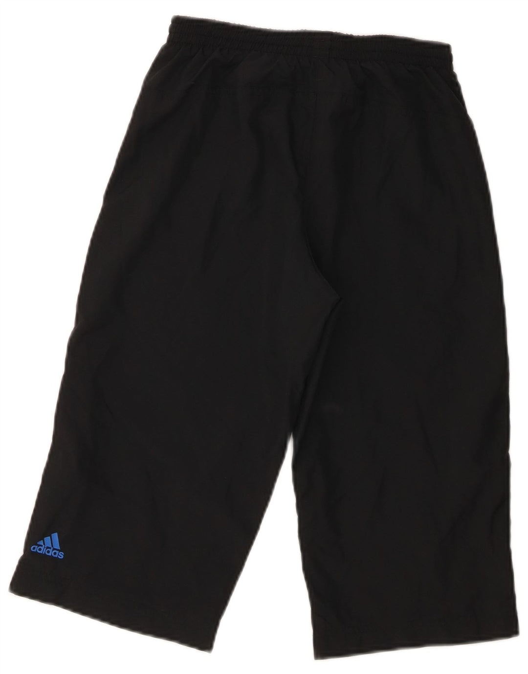 Pantaloni scurți sport grafic Adidas pentru băieți 11-12 ani, poliester negru