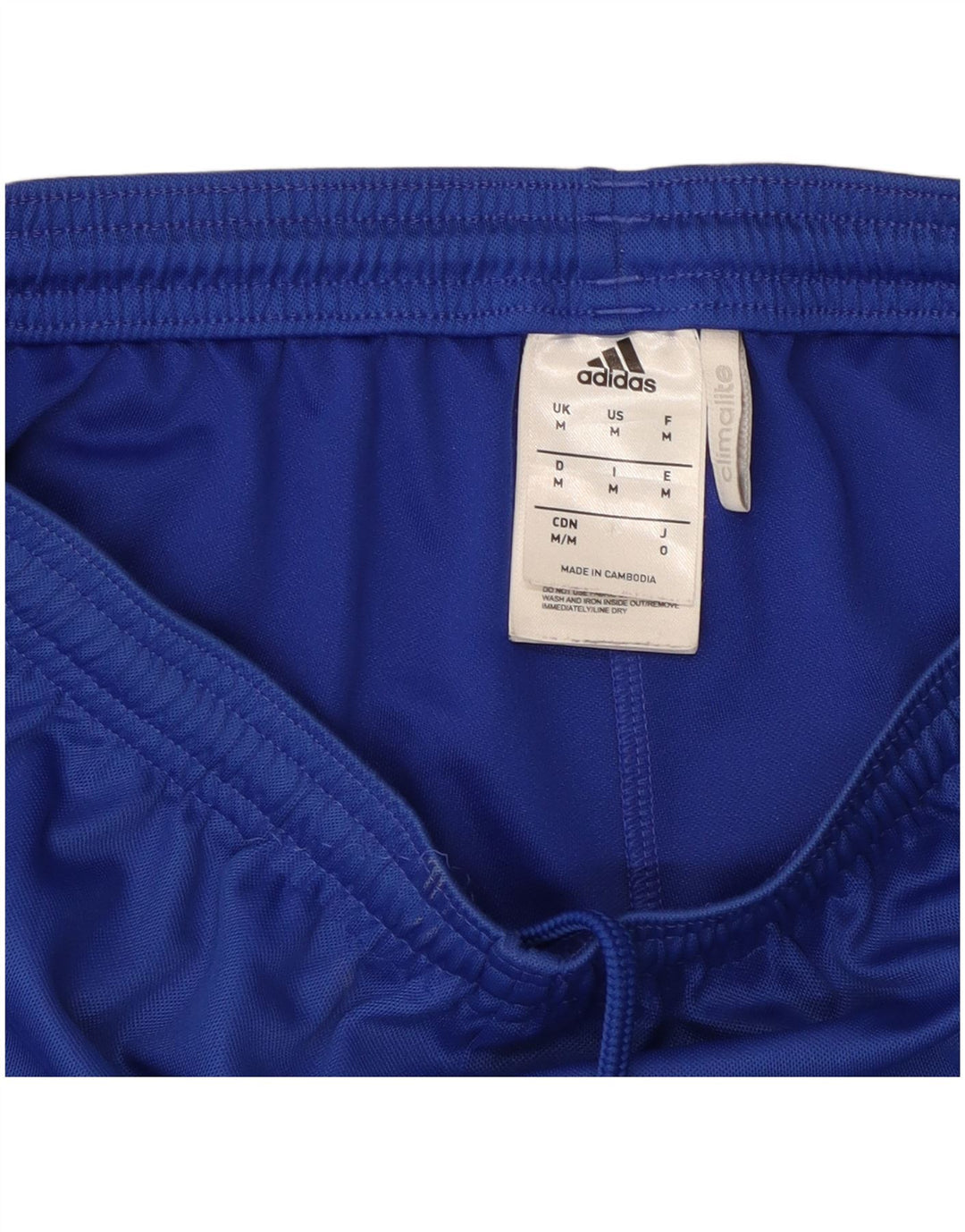 Pantaloni scurți sport Climalite ADIDAS pentru bărbați, poliester albastru mediu