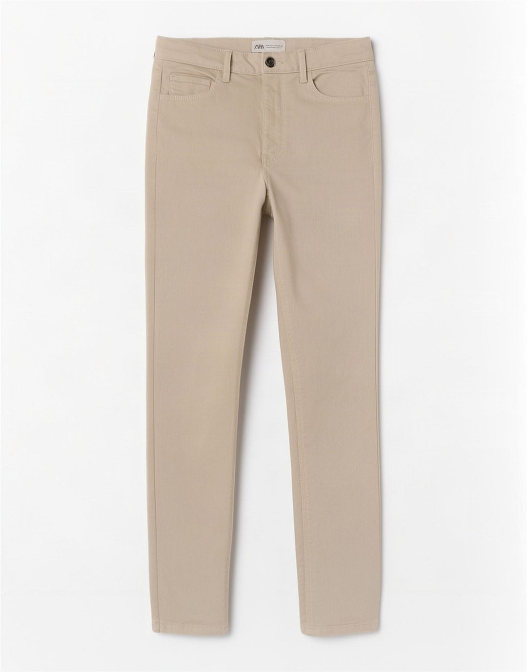 Blugi slim dama Zara EU 38 Mici L28 L27 Alb