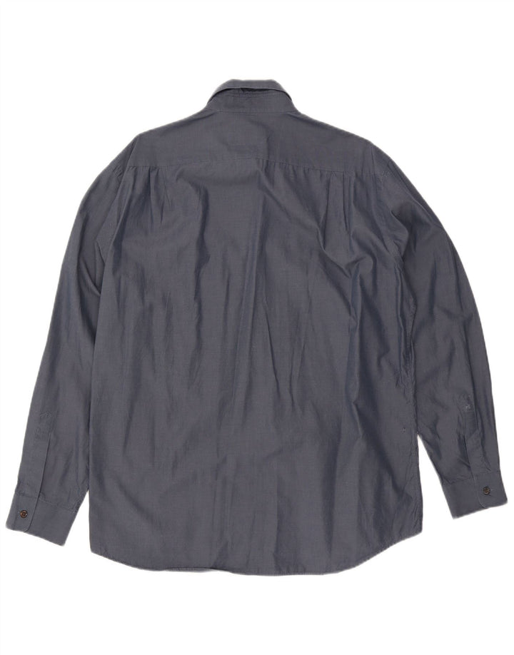 Cămașă pentru bărbați Hugo Boss Mărimea 16 41 Mare Bumbac bleumarin
