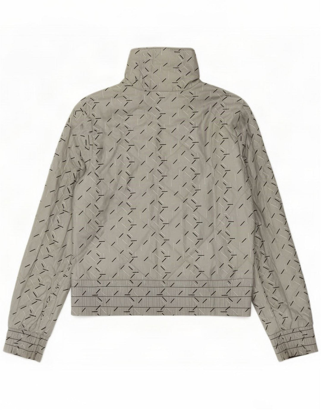 Jachetă reversibilă Nike pentru femei UK 8/10 Small Gri Geometric Nylon