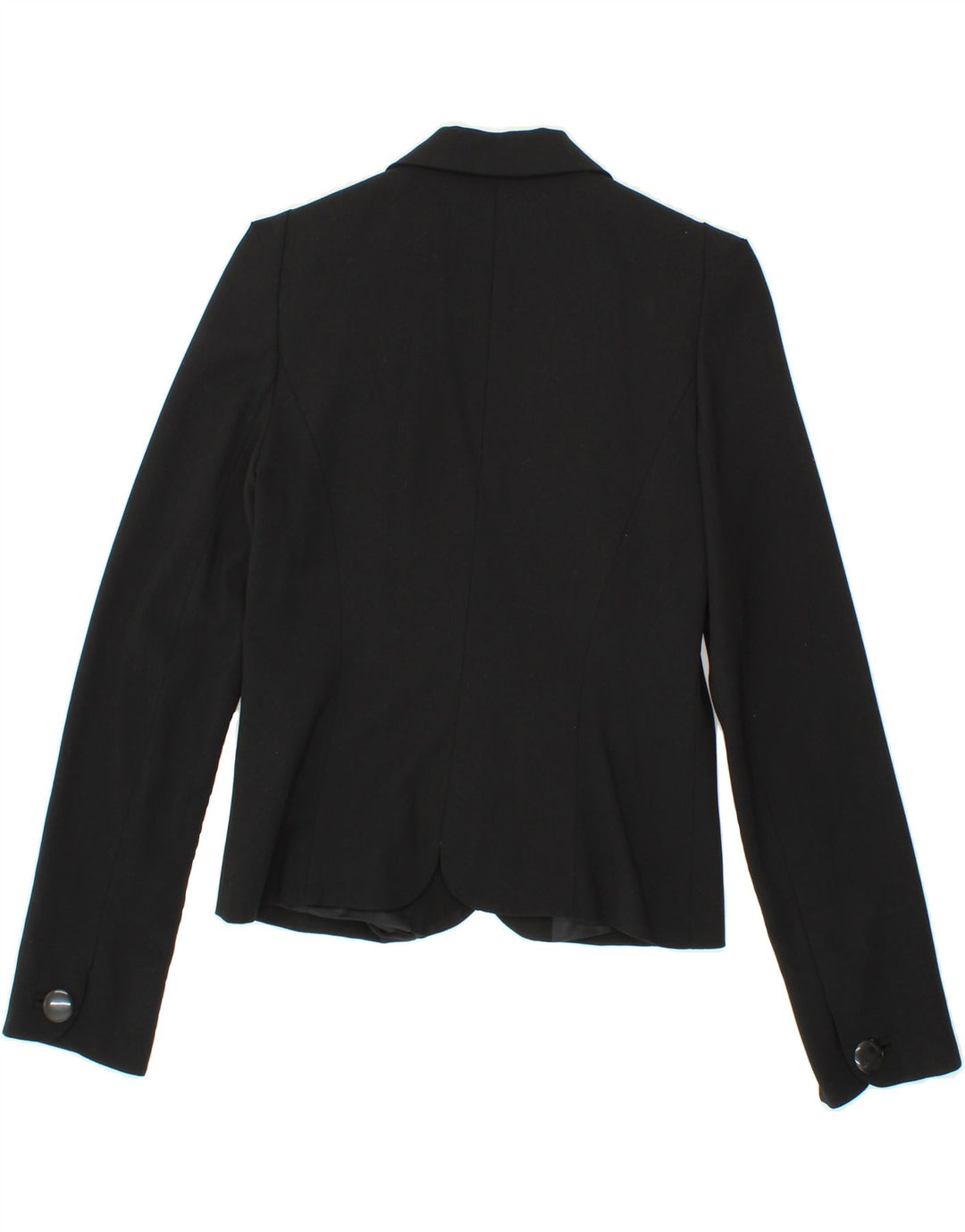 FRENCH CONNECTION Womens 2 Button Blazer Jacket UK 10 Small Black Vintage French Connection and Second-Hand French Connection from Messina Hembry 