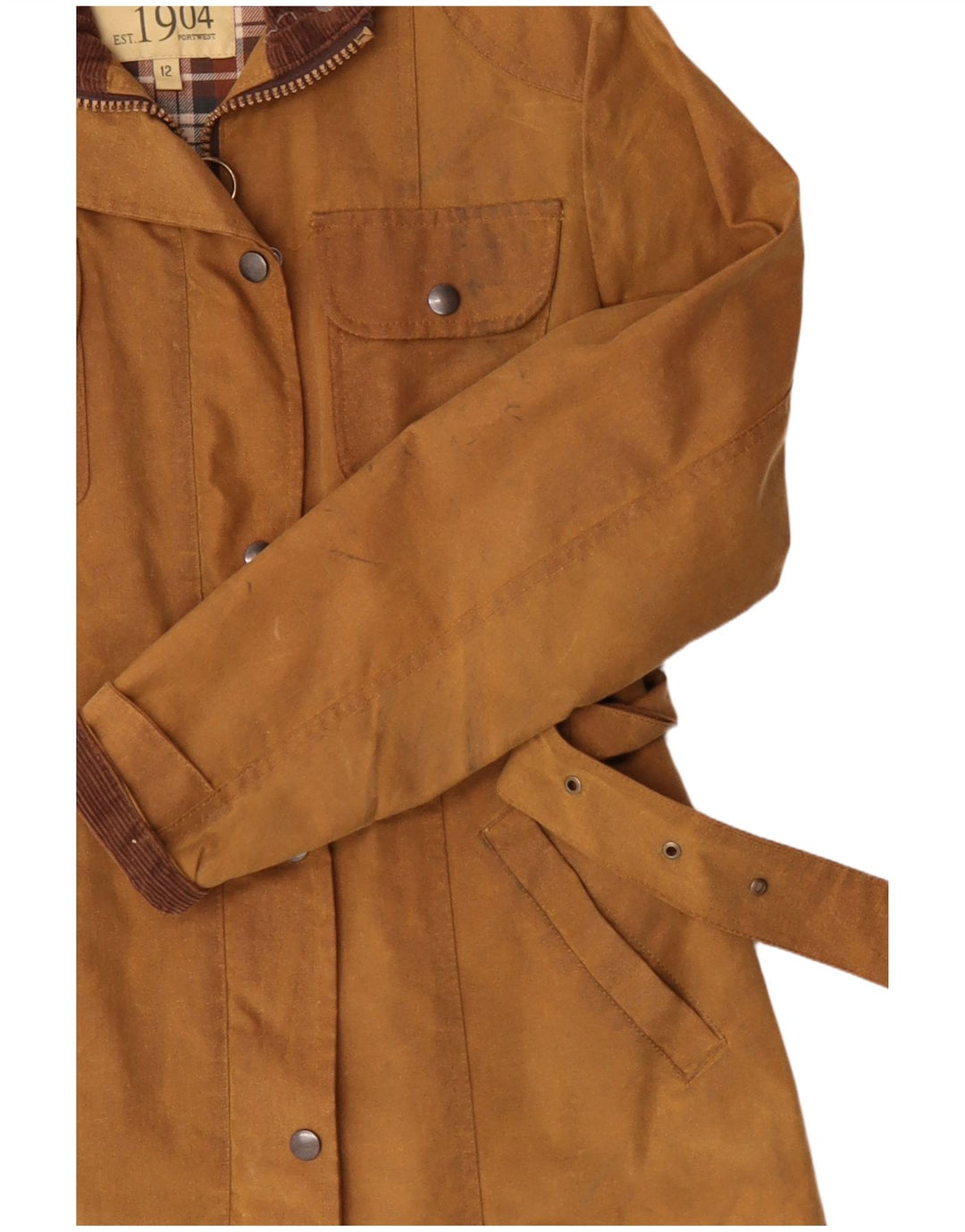 Jachetă pentru femei PORTWEST din bumbac cerat UK 12 bumbac mediu bej