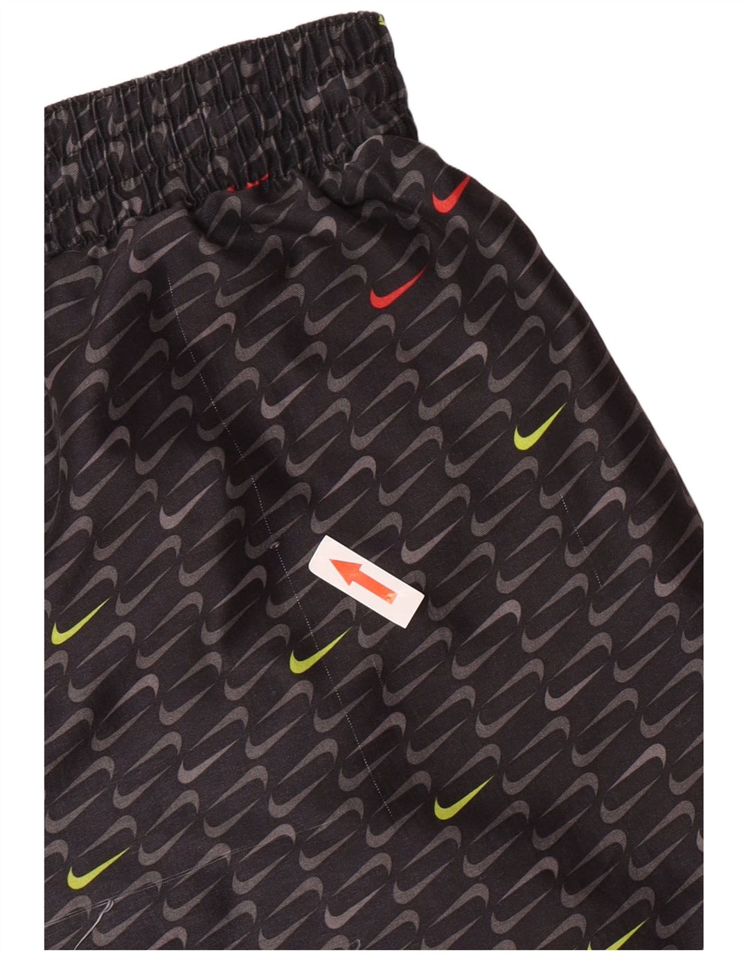 Pantaloni scurți de înot grafic Nike pentru bărbați, mari, gri