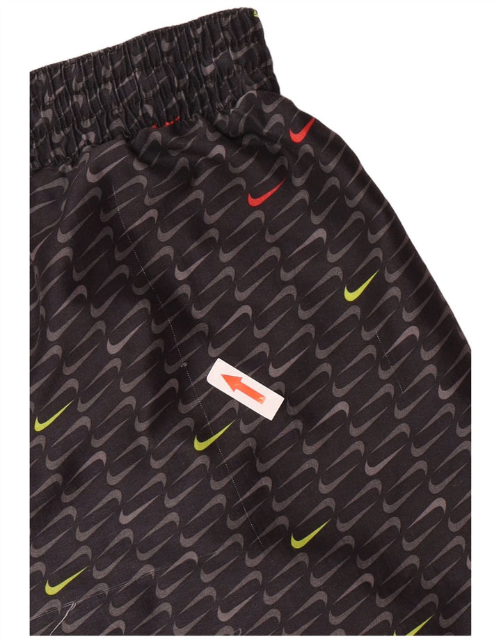 Pantaloni scurți de înot grafic Nike pentru bărbați, mari, gri