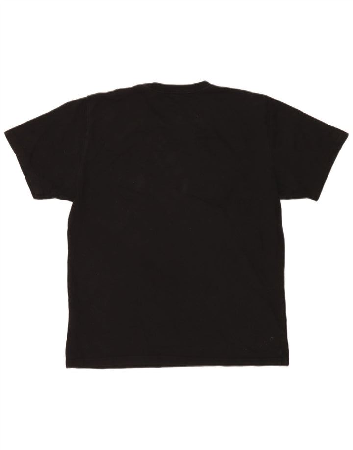 Tricou grafic pentru bărbați Carhartt Top mare din bumbac negru