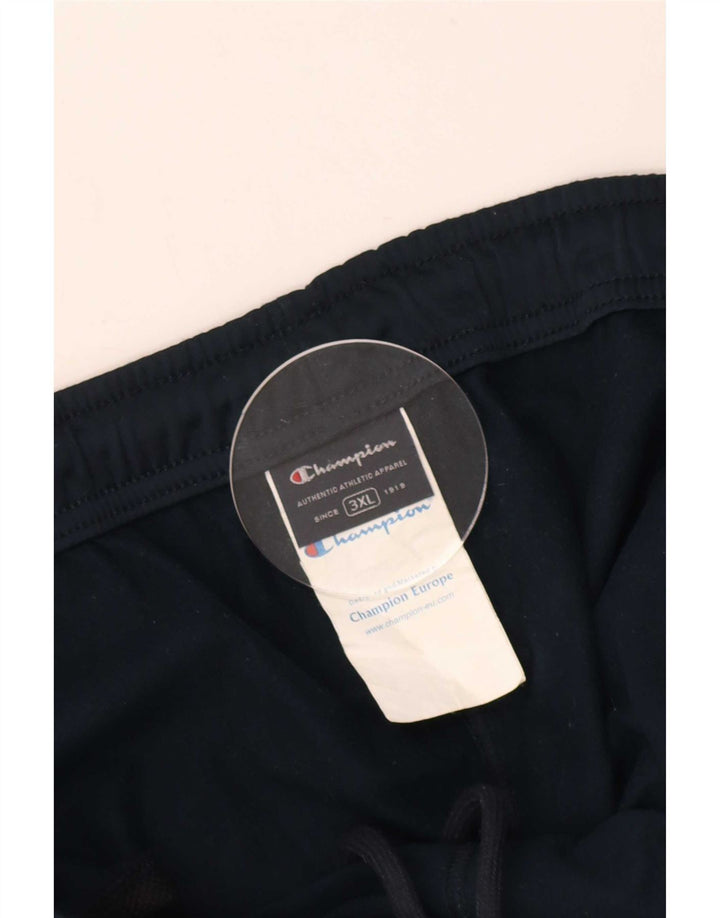 Pantaloni de trening pentru bărbați Champion 3XL, poliester bleumarin