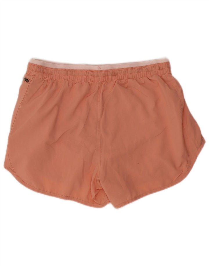 Pantaloni scurti sport Nike pentru femei UK 12 Poliester cu dungi roz medii