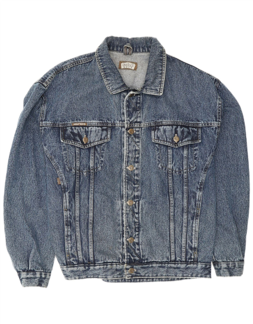 Jachetă de blugi vintage pentru bărbați UK 38 Medium Blue