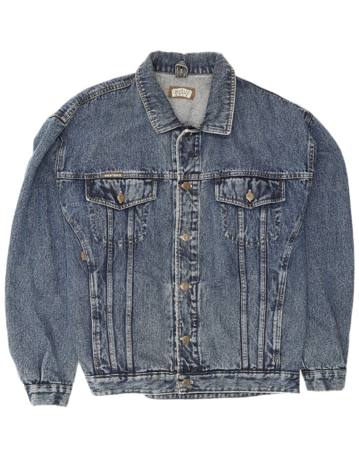 Jachetă de blugi vintage pentru bărbați UK 38 Medium Blue