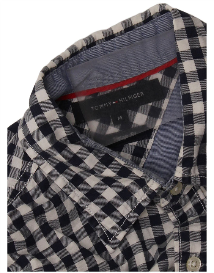 Cămașă pentru bărbați TOMMY HILFIGER Vintage Fit Flannel Medium Black Gingham