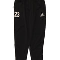 ADIDAS Mens Tracksuit Trousers Medium Black Polyester
