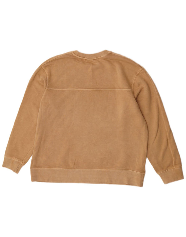 Pulover supradimensionat pentru femei Zara UK 14 Bumbac mediu bej