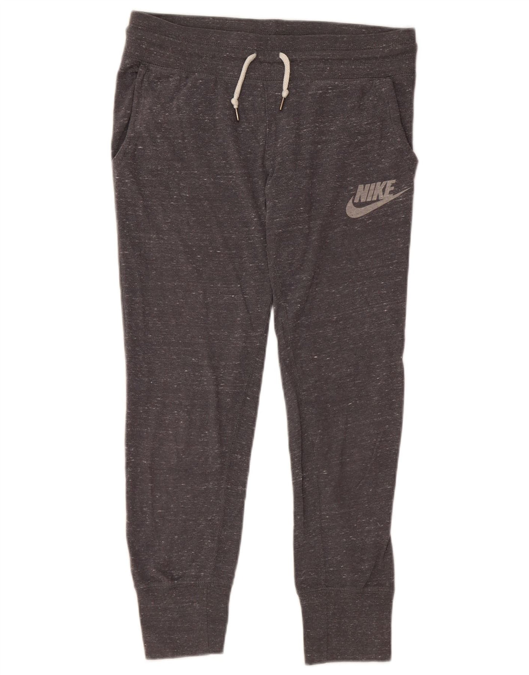 Pantaloni de trening pentru femei NIKE Pantaloni de jogging UK 6 XS Bumbac cu pete gri