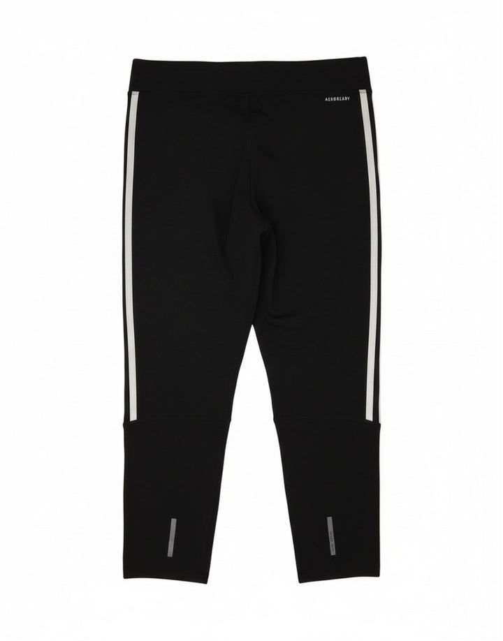 Leggings Adidas Aeroready Crop pentru femei UK 12 Medium Black