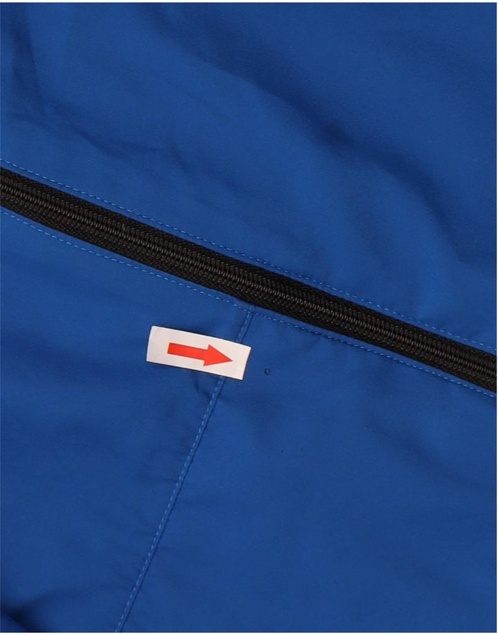 Jachetă de top pentru trening Adidas pentru bărbați, poliester albastru mic