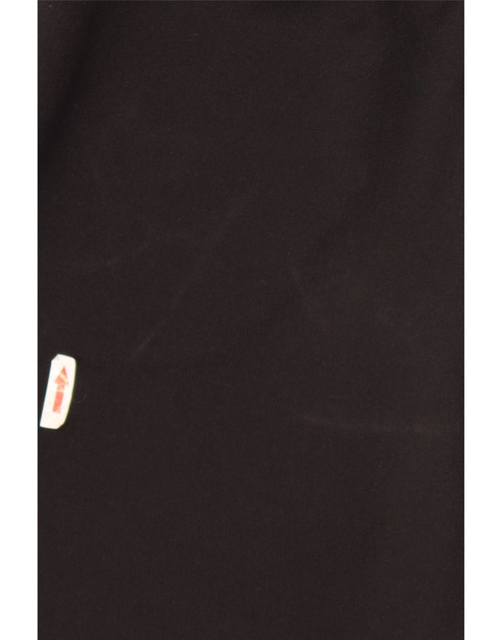 Pantaloni de trening Adidas pentru femei UK 12 Poliester mediu negru