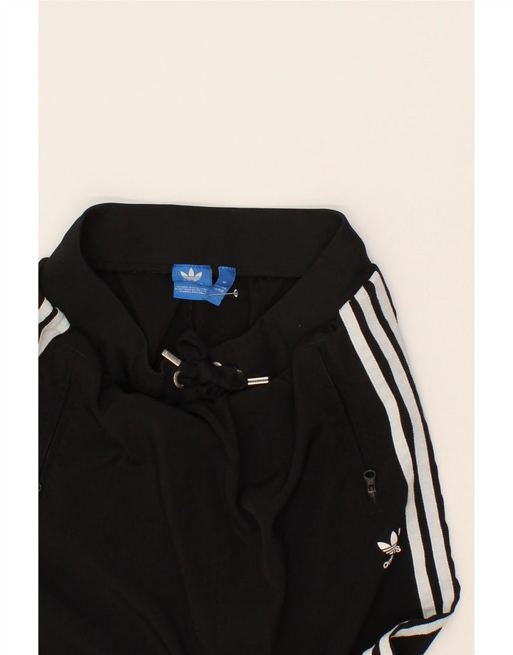 ADIDAS Womens Tracksuit Trousers Joggers IT 36 XS  Black Polyester Vintage Adidas and Second-Hand Adidas from Messina Hembry 