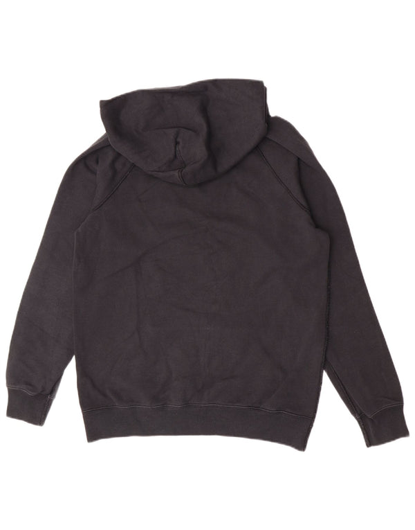 Jack Wills Pulover supradimensionat pentru femei UK 10 Bumbac negru mic