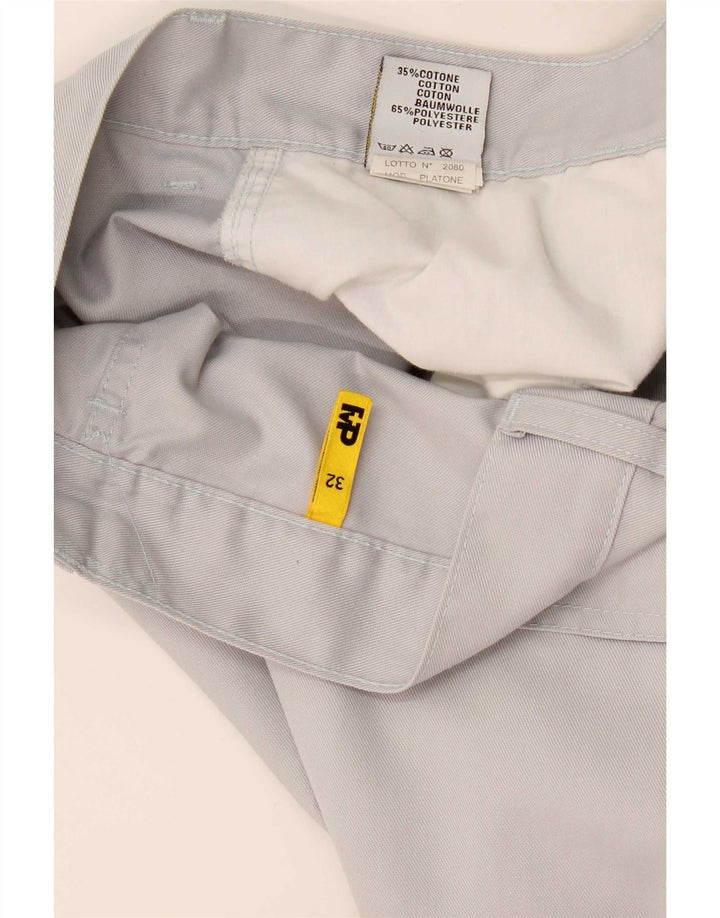 Meltin' Pot Pantaloni scurți cargo pentru bărbați W32, bumbac gri mediu