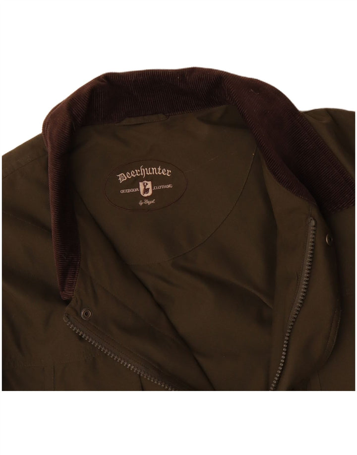 Jachetă pentru bărbați DEERHUNTER UK 44 2XL Kaki Poliamidă