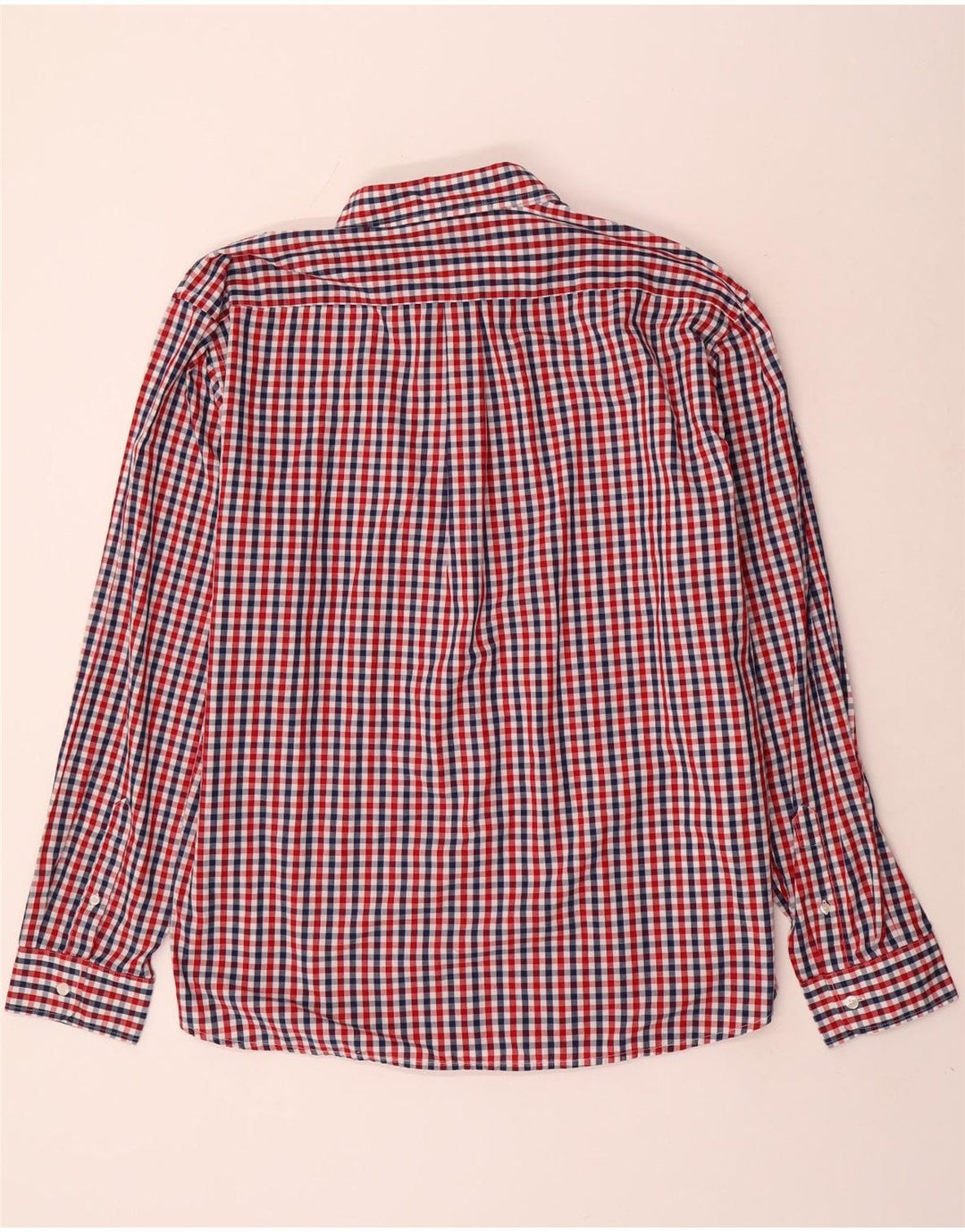 Cămașă Dockers pentru bărbați 2XL, bumbac vichy roșu