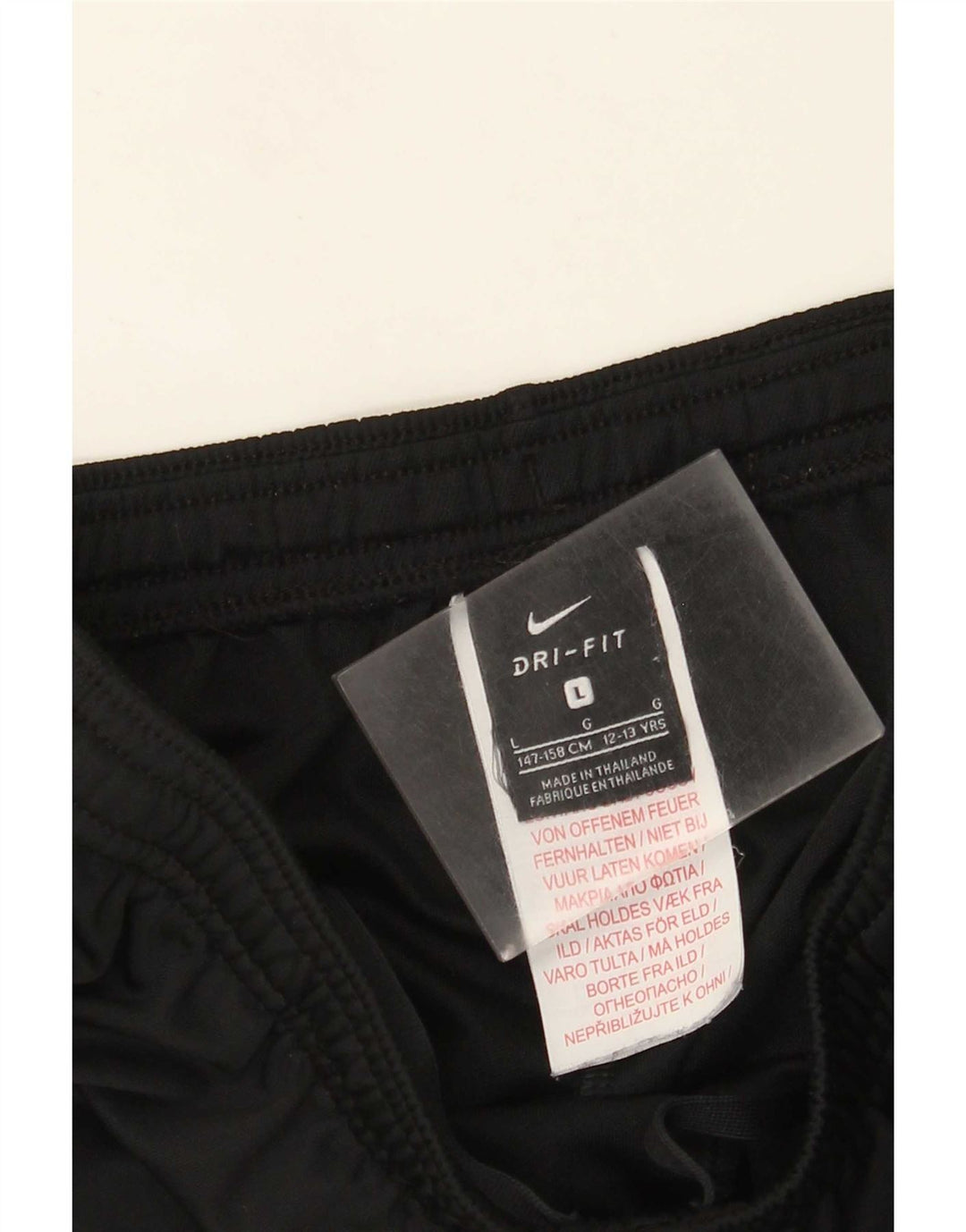Pantaloni de trening Nike Dri Fit pentru băieți 12-13 ani, mari, negru, poliester