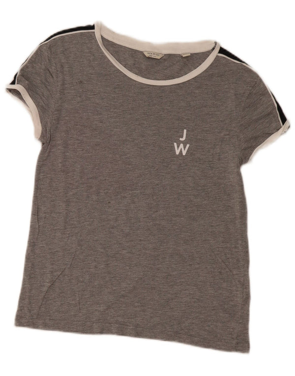 Tricou supradimensionat Jack Wills pentru femei UK 6 XS bumbac color bloc