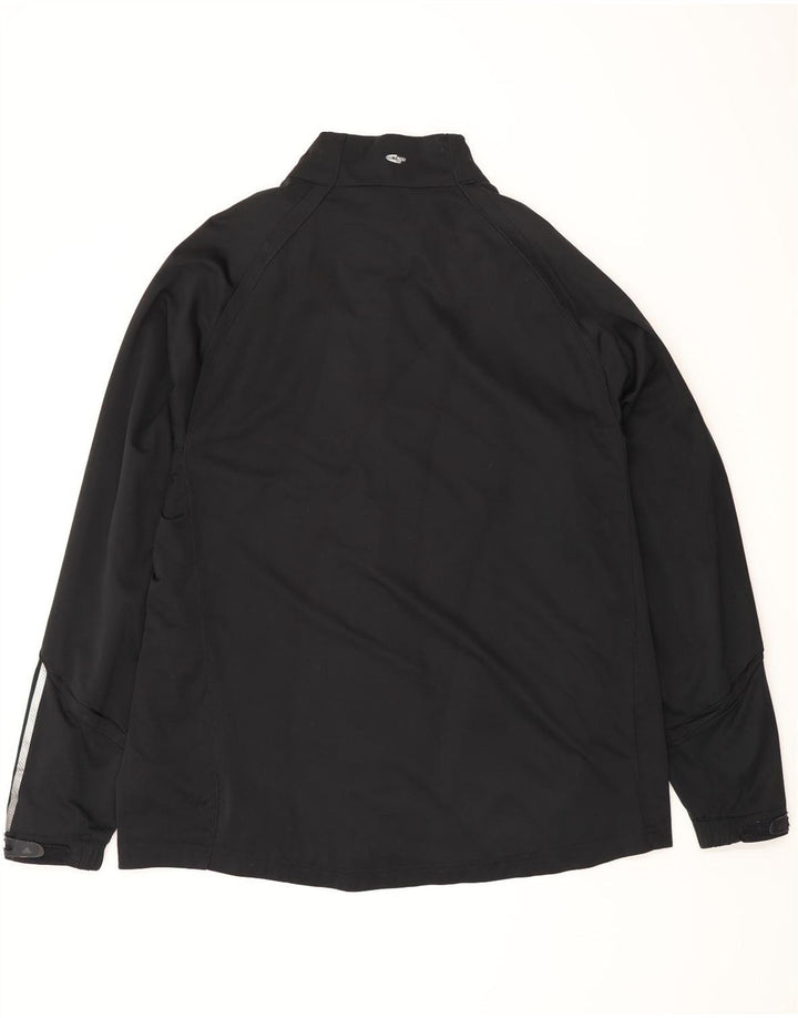 Jachetă de trening Adidas Clima Proof pentru bărbați, 2XL, poliester negru