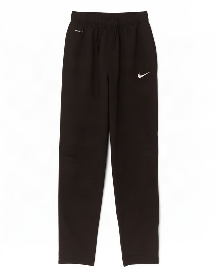 Pantaloni de trening Nike Dri Fit pentru băieți 10-11 ani Poliester negru mediu