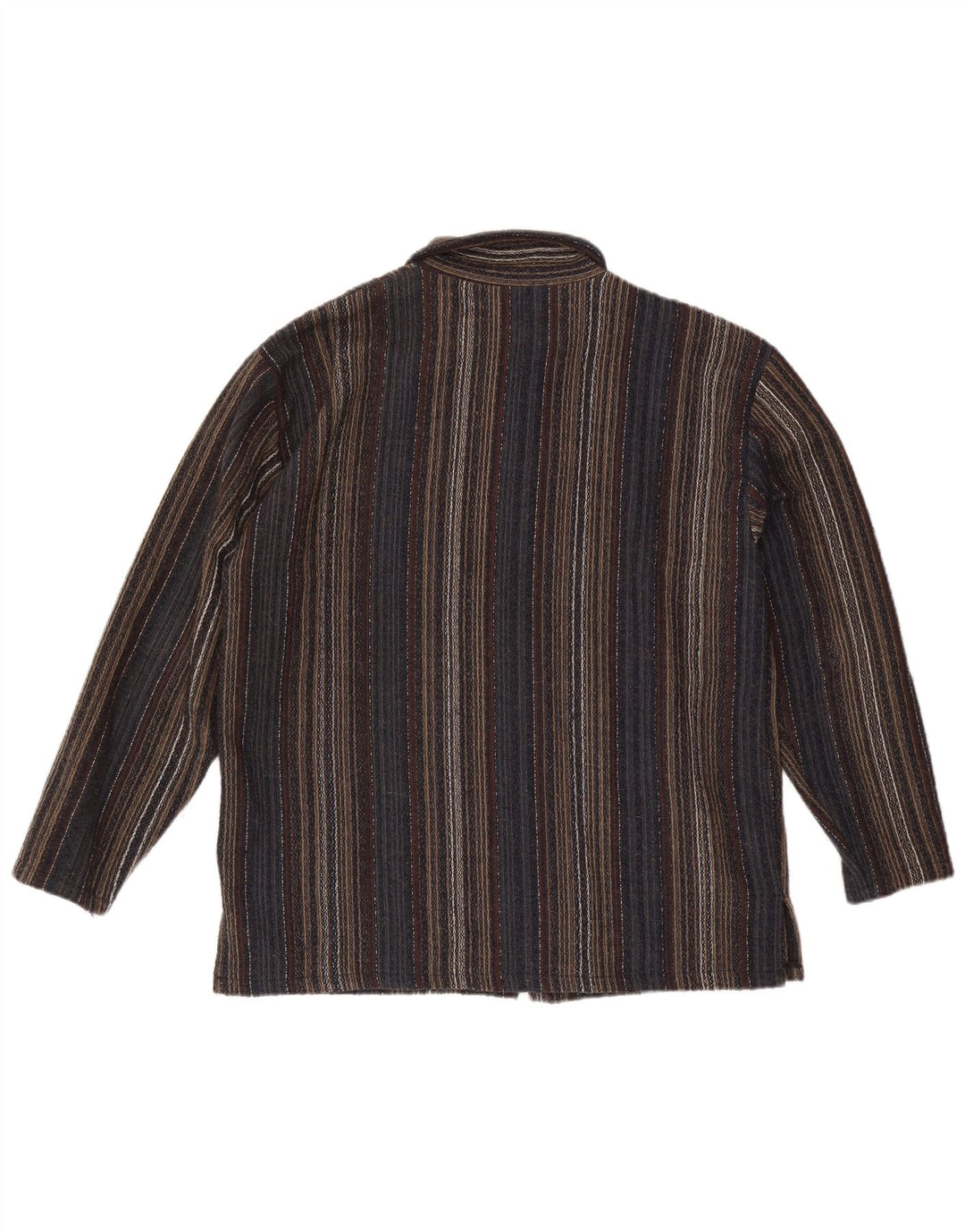 Cămașă de flanel pentru bărbați de epocă, acrilic mediu multicolor