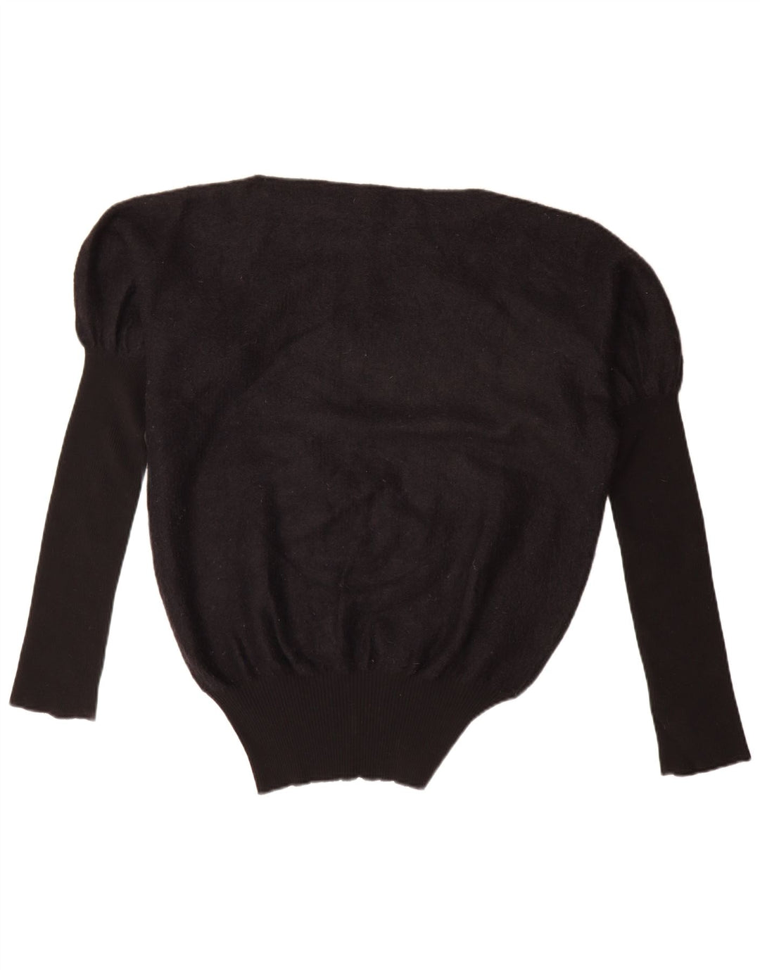 Les Copains Pulover supradimensionat pentru femei cu gât de barcă IT 42 Medium Negru
