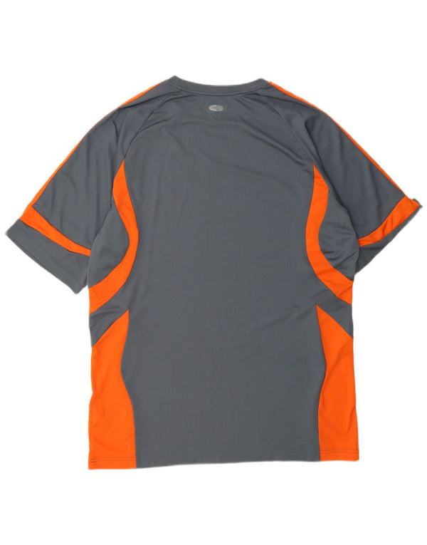 Tricou Adidas Climacool pentru bărbați Top XL Gri poliester color bloc