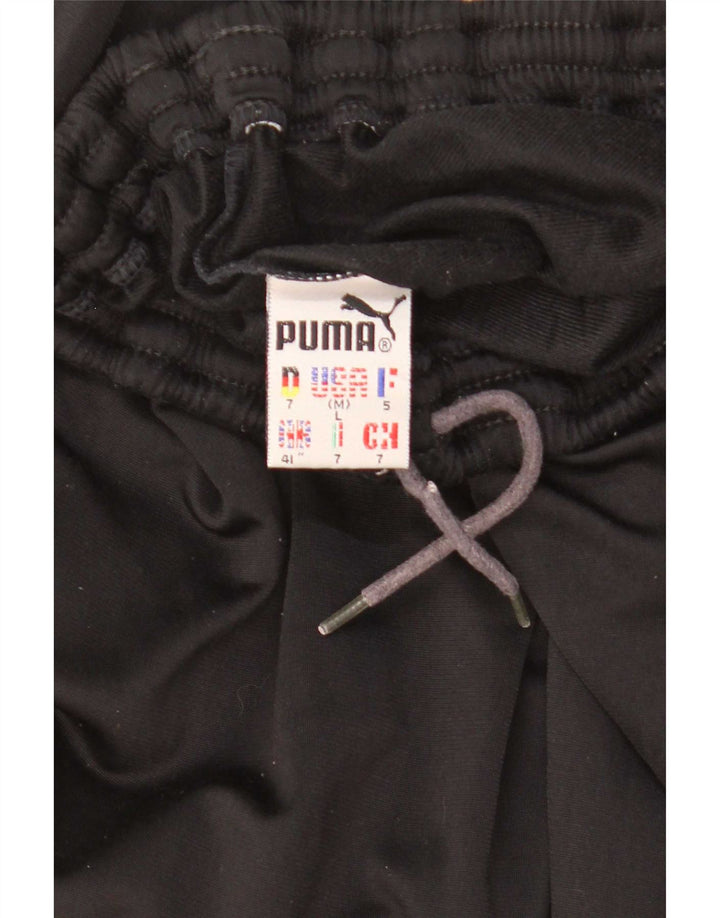 Pantaloni de trening Puma pentru bărbați Joggeri poliester mediu negru