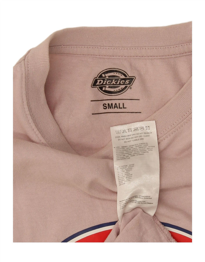 Tricou grafic pentru bărbați Dickies Top mic din bumbac roz