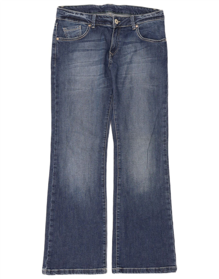 Blugi Bootcut pentru femei Marks & Spencer UK 12 Medium L33 L30 Bumbac albastru